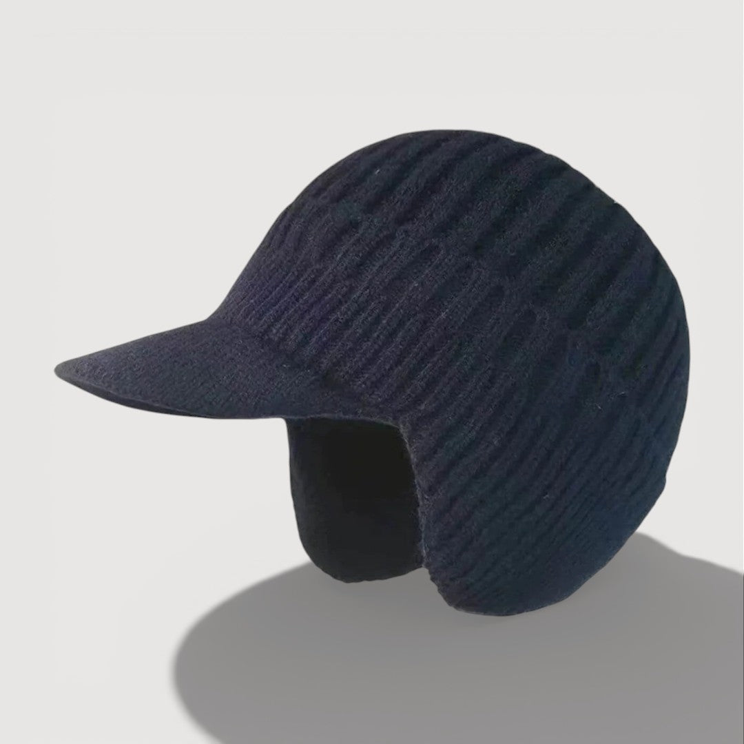 ANTONIA | KNIT EAR-FLAP CAP Bennet & Stone London