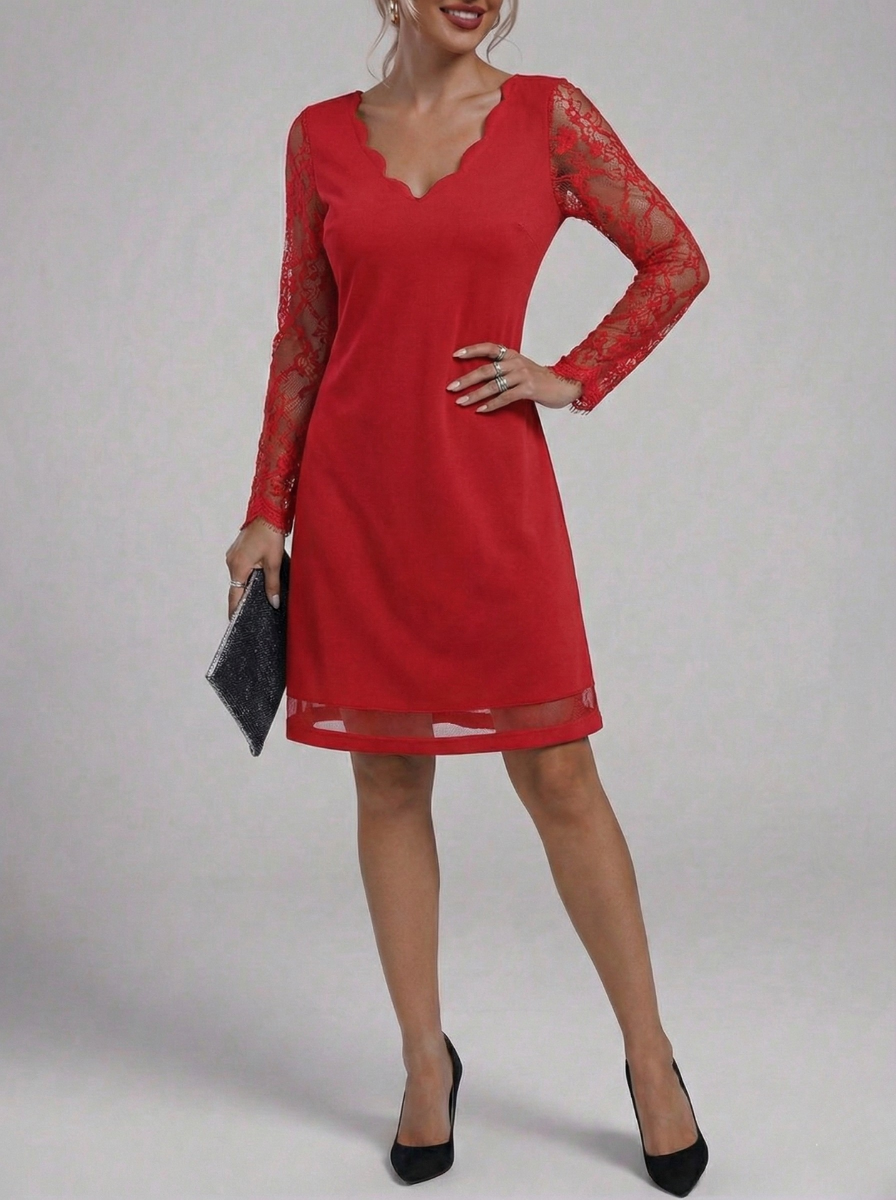 GENEVIEVE | ELEGANT LACE DRESS Bennet & Stone London