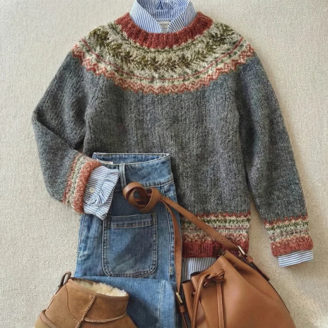 MARVÉN | CLASSIC VINTAGE KNIT SWEATER Bennet & Stone London