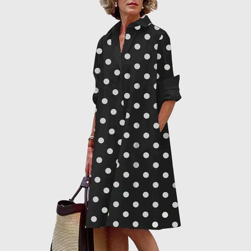 PAIGE | ELEGANT DRESS WITH POCKETS Bennet & Stone London