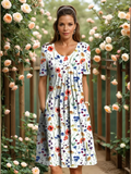 MARIANNE | ELEGANT DRESS WITH TUMMY COVERAGE Bennet & Stone London
