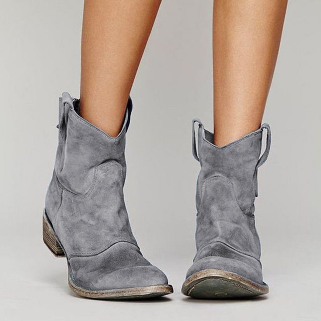 DELIA | COMFORT WIDE-HEEL BOOTS Bennet & Stone London