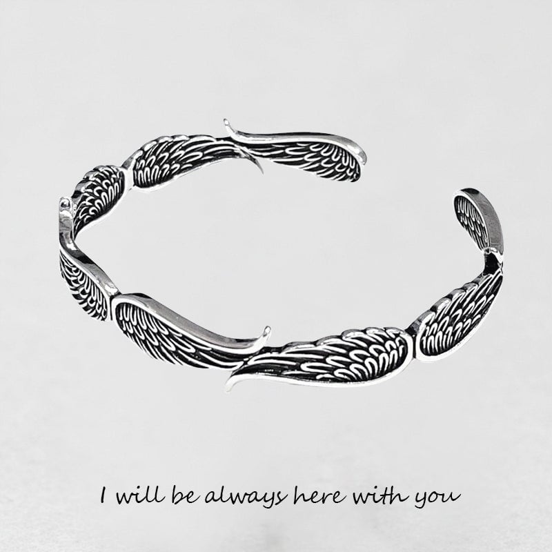 VINTAGE ANGEL WING BRACELET Bennet & Stone London
