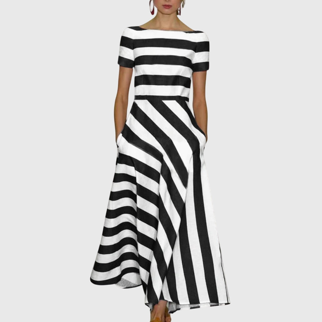 CARLY | STRIPED DRESS Bennet & Stone London
