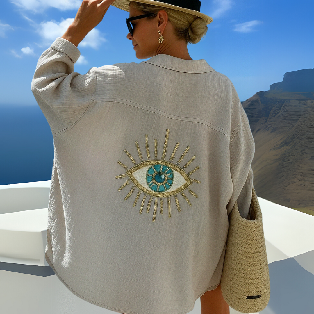 SYBIL | IBIZA STYLE CASUAL BLOUSE Bennet & Stone London