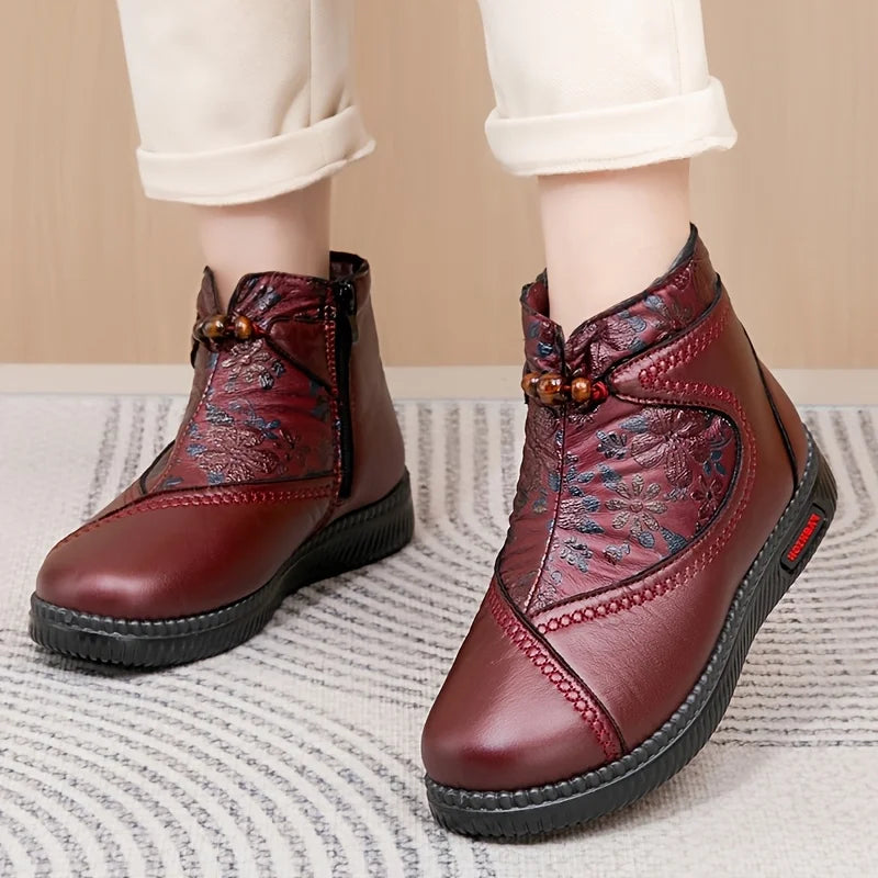 ELIZA | FLORAL COMFORT BOOTS Bennet & Stone London