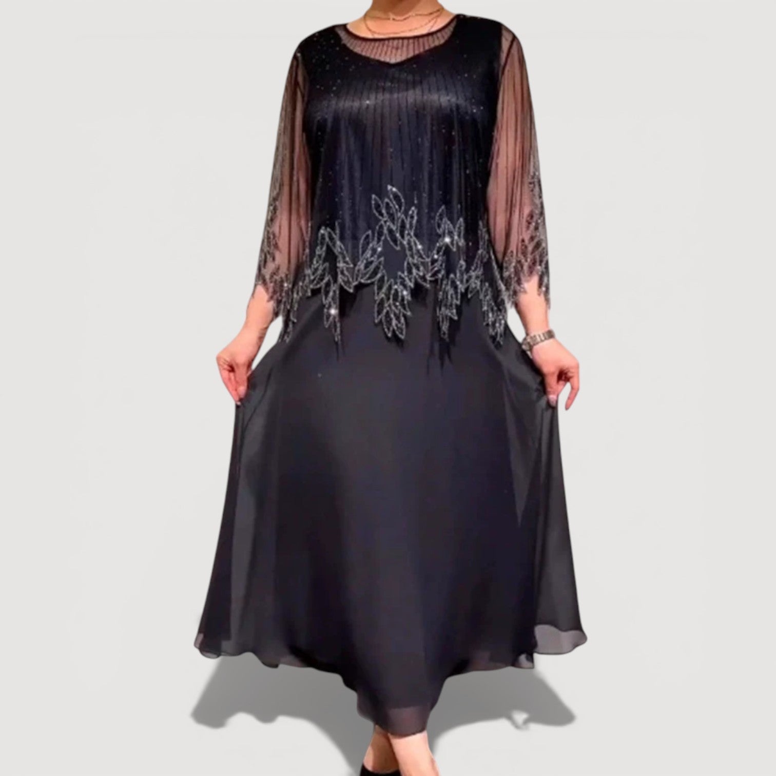 EUGENIE | ELEGANT MIDI DRESS Bennet & Stone London