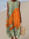 TESS | OCEANIC MIDI DRESS Bennet & Stone London