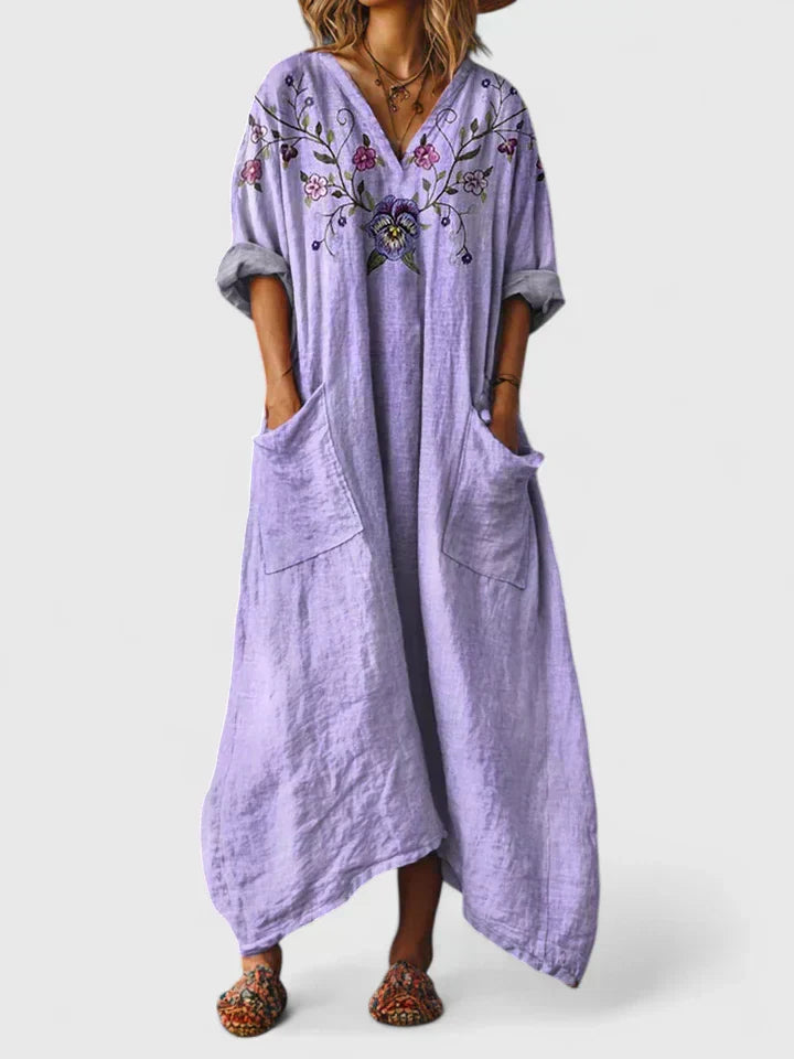 LILIA | COMFORT MAXI DRESS Bennet & Stone London