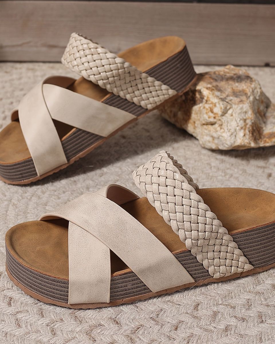 Aurelia™ Sandales en cuir de qualité supérieure avec soutien Bennet & Stone London