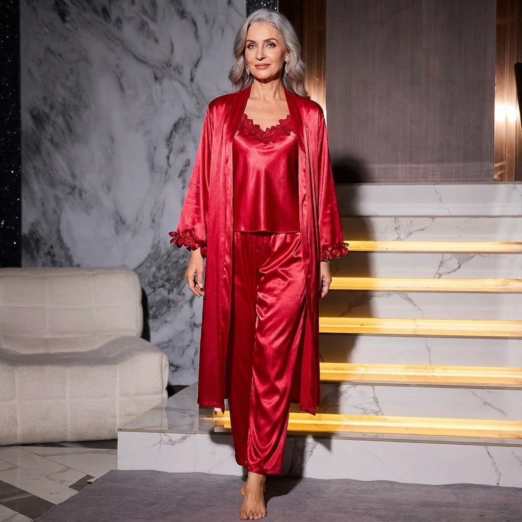 EUNICE | 3-PIECE SLEEPWEAR SET Bennet & Stone London