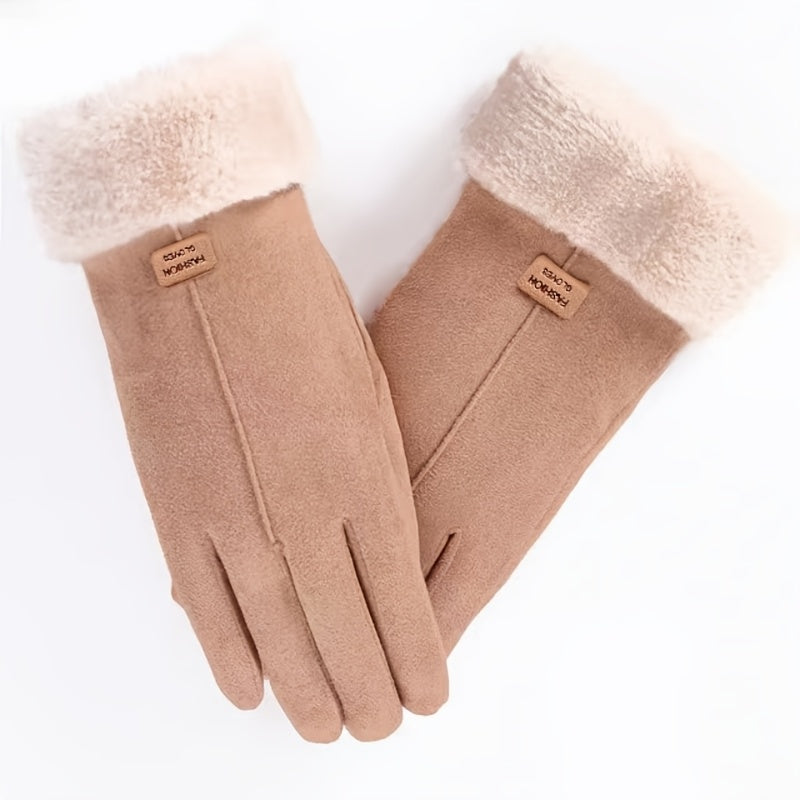 PRISCILLA | FUR-LINED WINTER GLOVES Bennet & Stone London