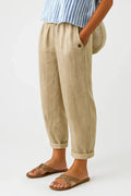 Sharona - Lightweight Linen-Cotton Pants Bennet & Stone London