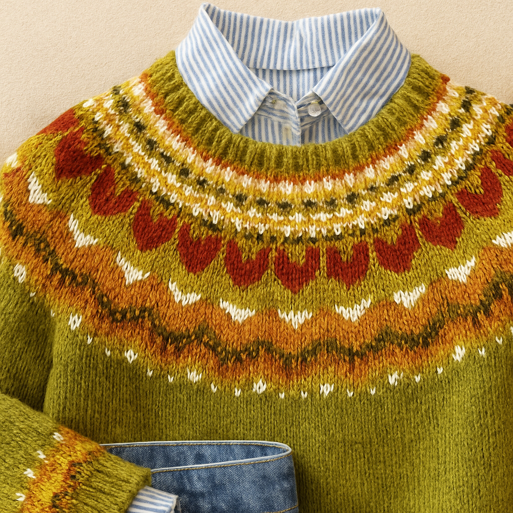ARDENT | CLASSIC VINTAGE KNIT SWEATER Bennet & Stone London