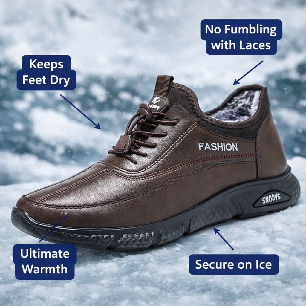 MALCOLM | WATERPROOF ANTI-SLIP WINTER TRAINERS Bennet & Stone London