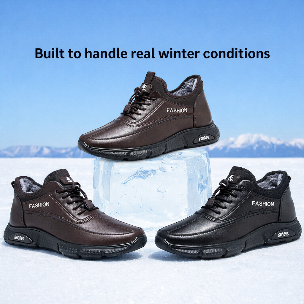 MALCOLM | WATERPROOF ANTI-SLIP WINTER TRAINERS Bennet & Stone London