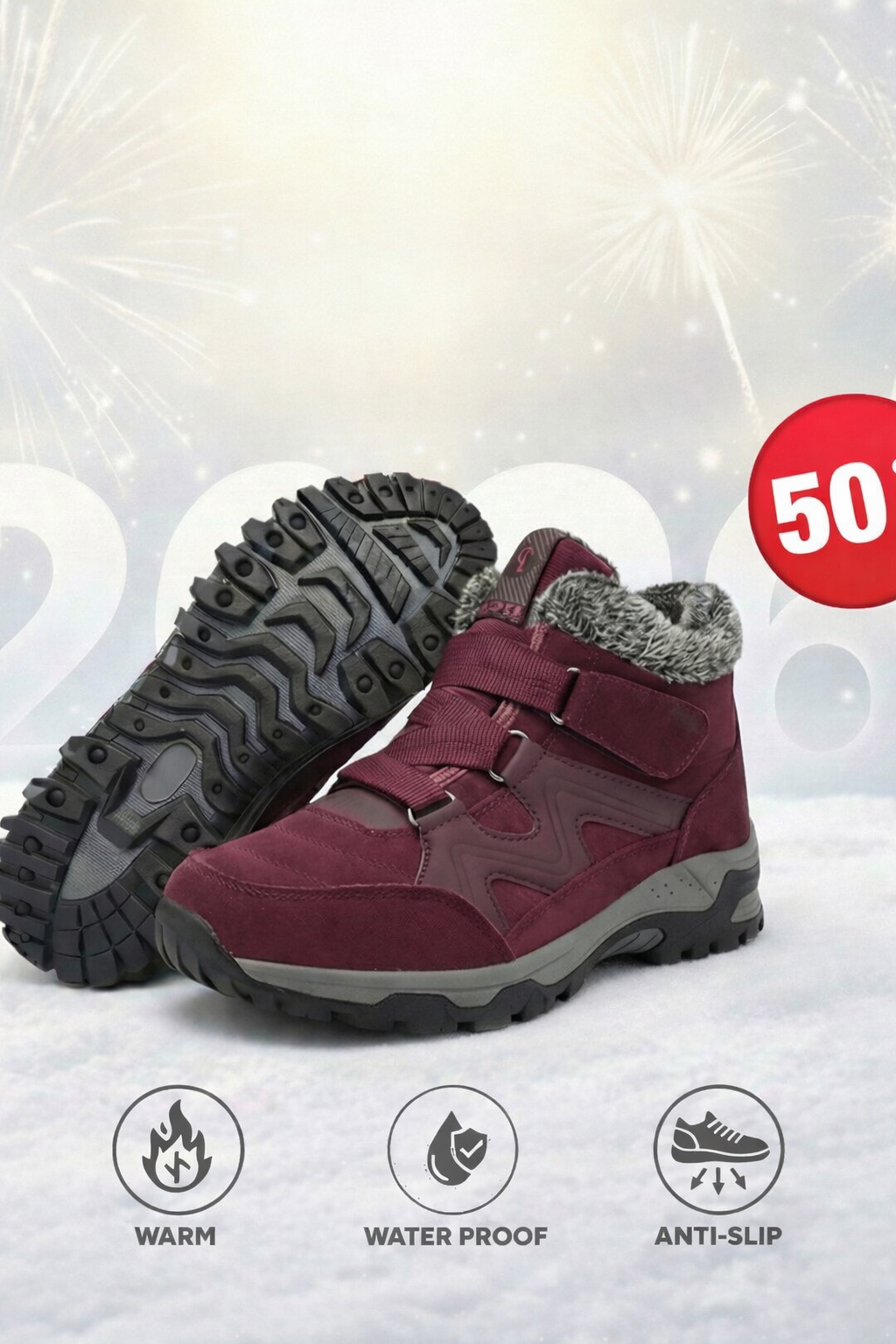 JENNIFER | ORTHOPAEDIC HIGH-TRACTION BOOTS Bennet & Stone London