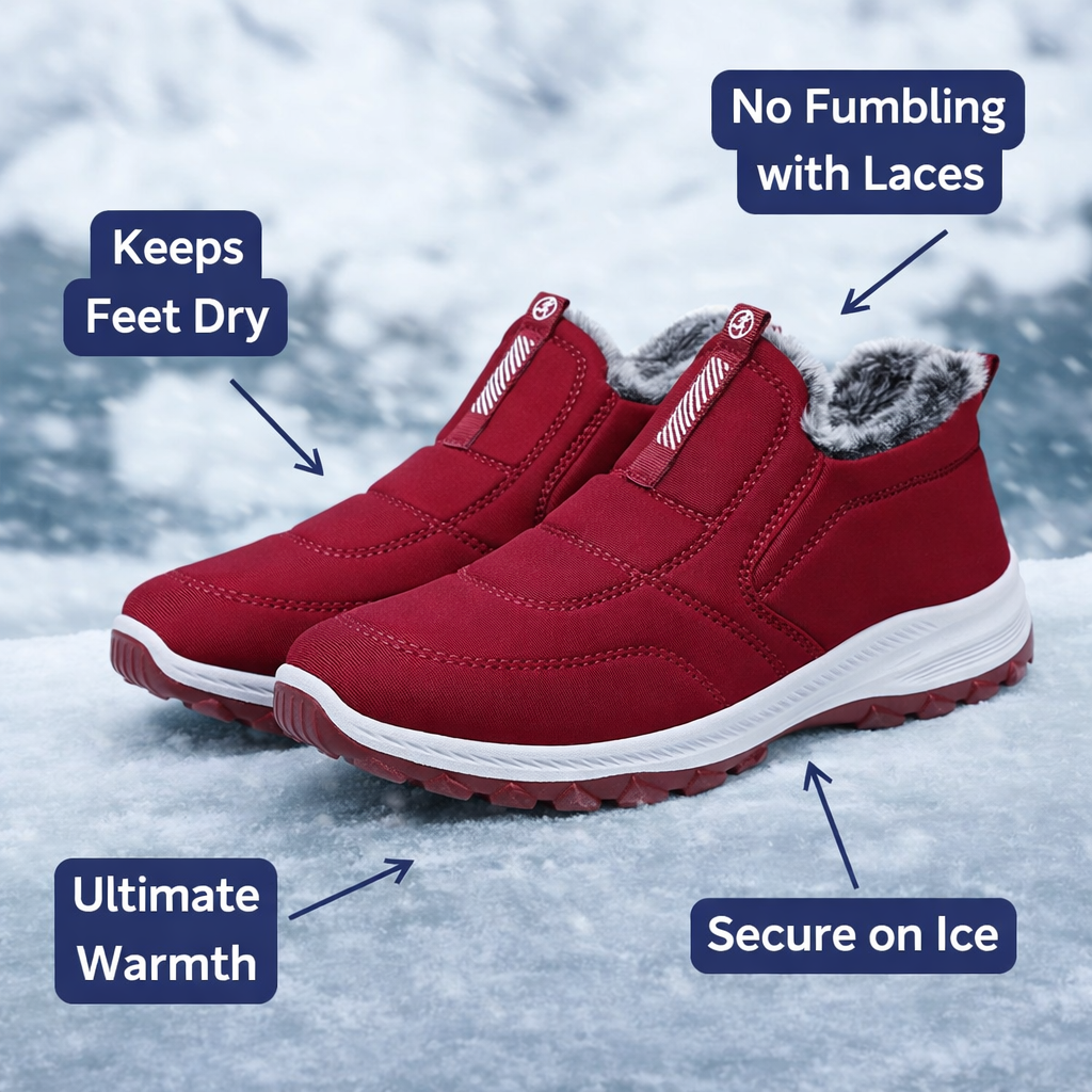 EVELYN | ANTI-SLIP WINTER SHOES Bennet & Stone London
