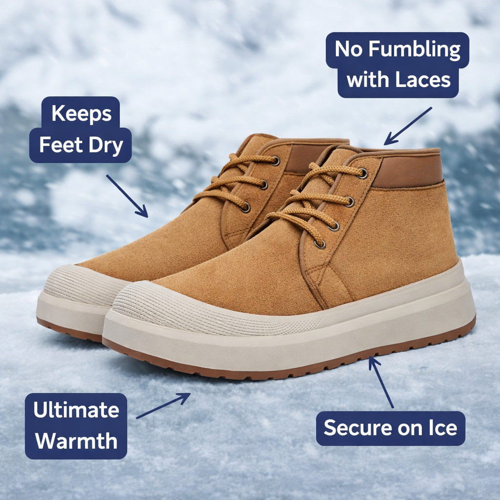 DOUGLAS | ANTI-SLIP WINTER SHOES Bennet & Stone London