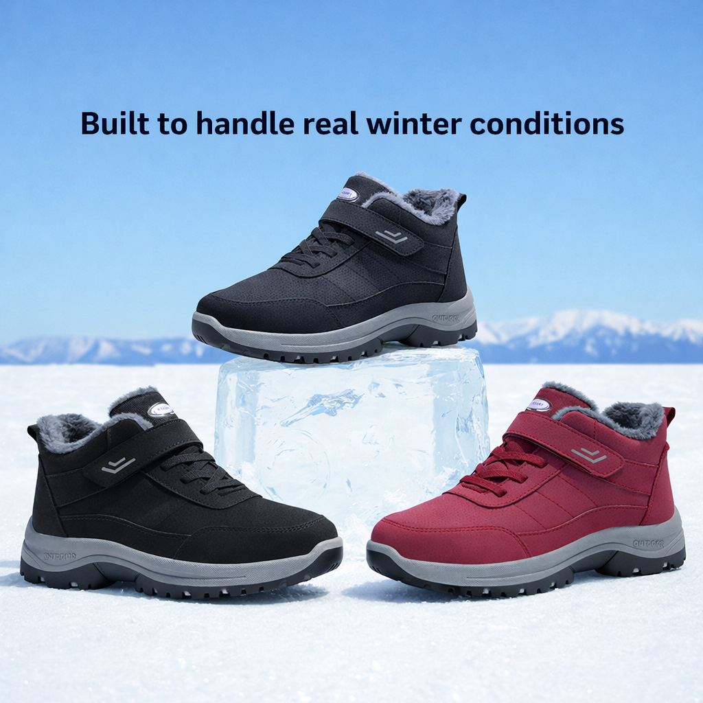 NANCY | ANTI-SLIP WINTER SHOES Bennet & Stone London