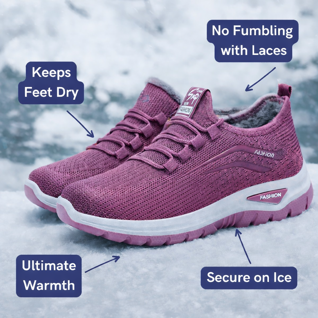 DIANA | ANTI-SLIP WINTER TRAINERS Bennet & Stone London