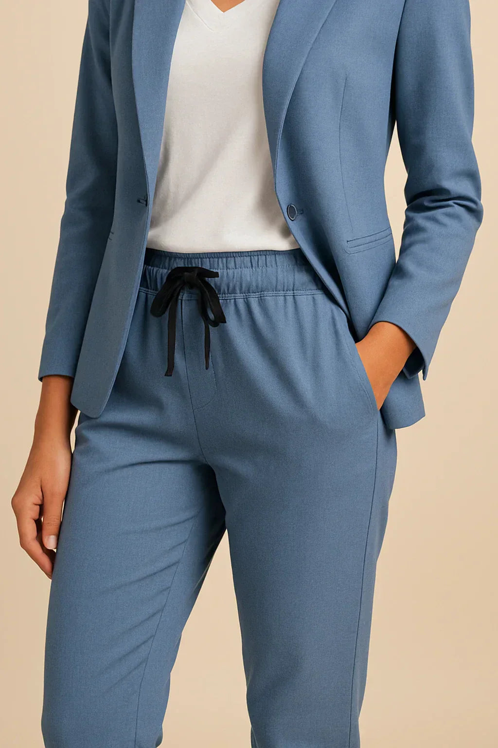 YVONNE | TAILORED BLAZER AND JOGGER SET Bennet & Stone London