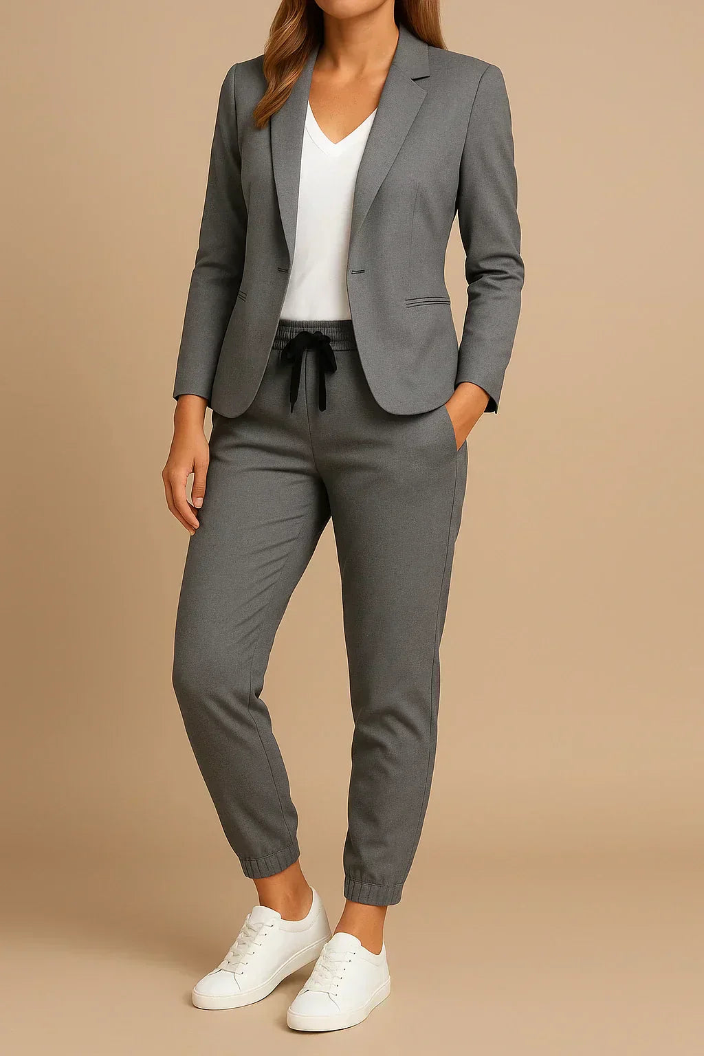 YVONNE | TAILORED BLAZER AND JOGGER SET Bennet & Stone London