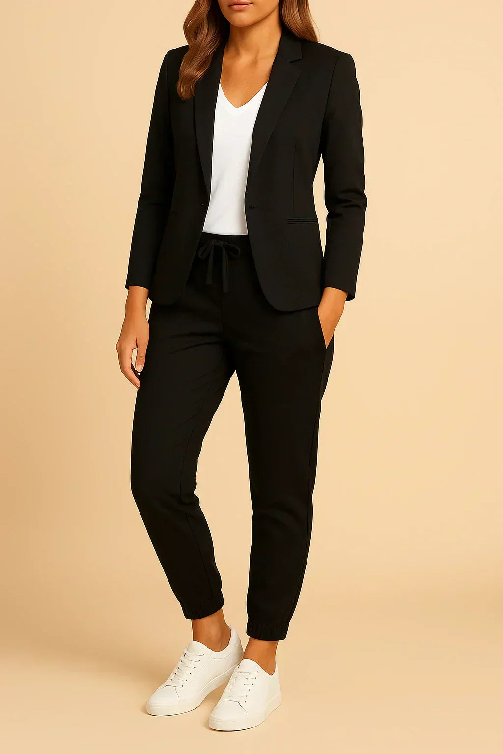 YVONNE | TAILORED BLAZER AND JOGGER SET Bennet & Stone London