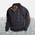 EVANDER | PATCHWORK KNIT SWEATER Bennet & Stone London
