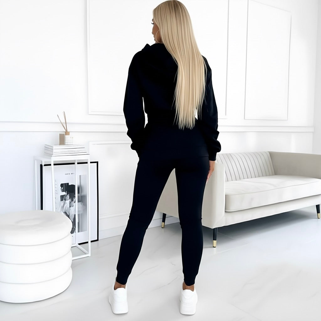 GRACE | HOODED LOUNGEWEAR SET Bennet & Stone London