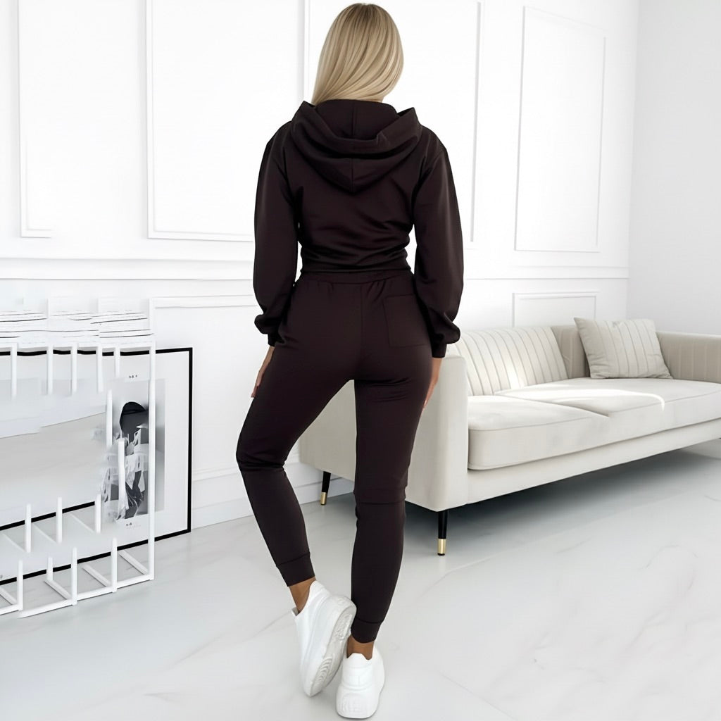 GRACE | HOODED LOUNGEWEAR SET Bennet & Stone London