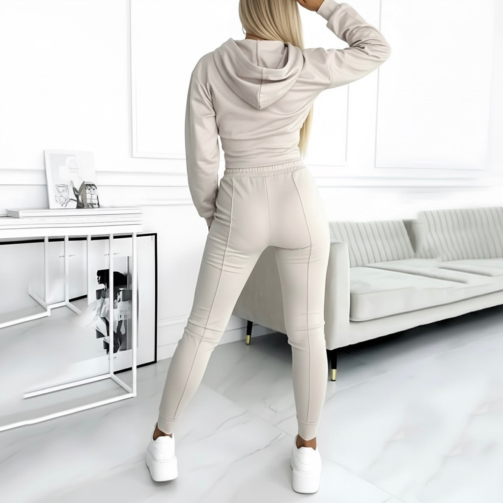 GRACE | HOODED LOUNGEWEAR SET Bennet & Stone London