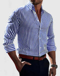 Gabriel | Chemise Pour Hommes Élégante à Rayures Bennet & Stone London