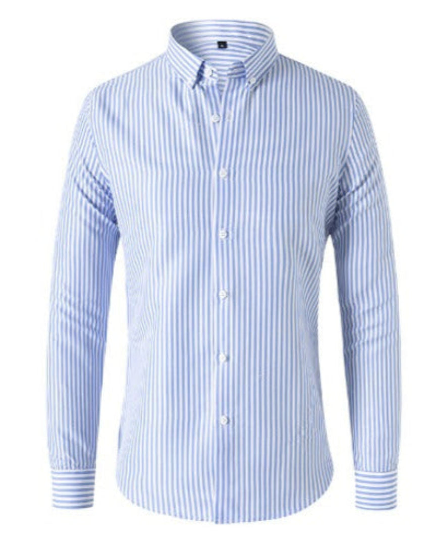 Gabriel | Chemise Pour Hommes Élégante à Rayures Bennet & Stone London