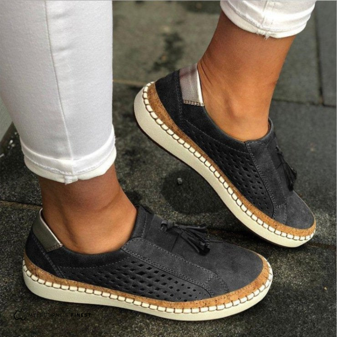 OLIVE | ORTHOPAEDIC SLIP-ONS Bennet & Stone London