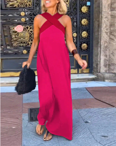 MIRANDA | CROSSOVER CUT DRESS Bennet & Stone London