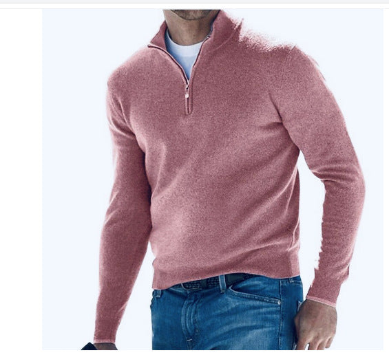 CALLUM | HALF-ZIP WINTER SWEATER Bennet & Stone London