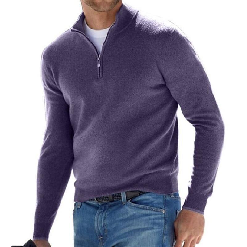 CALLUM | HALF-ZIP WINTER SWEATER Bennet & Stone London