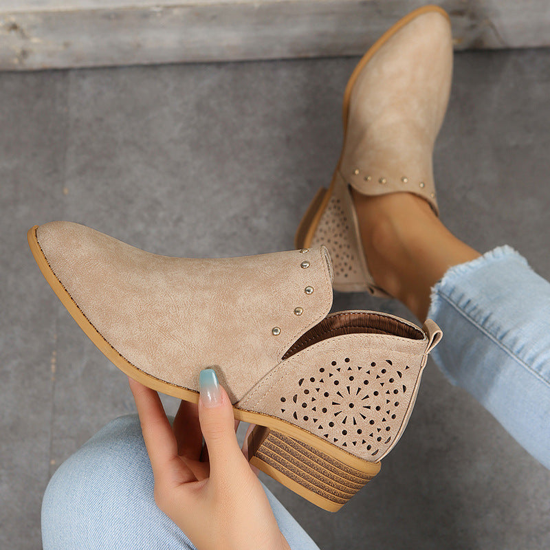  VIOLET | STYLISH EVERYDAY LOW BOOTS Bennet & Stone London
