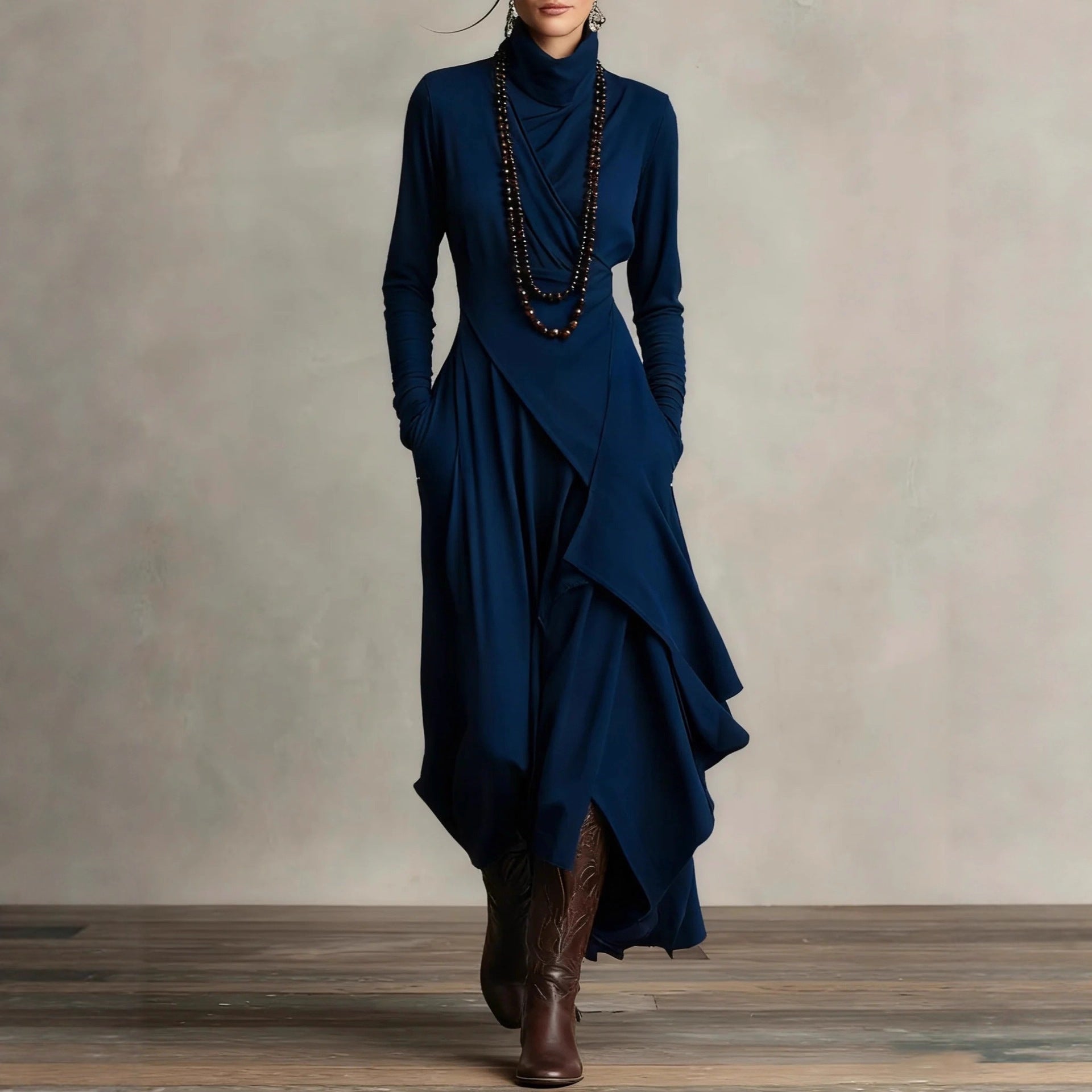 LUNORI | NATALIA KNIT MAXI DRESS Bennet & Stone London