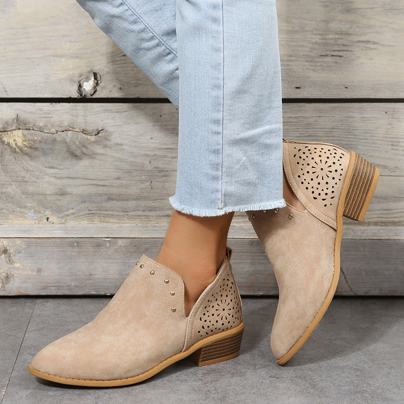  VIOLET | STYLISH EVERYDAY LOW BOOTS Bennet & Stone London