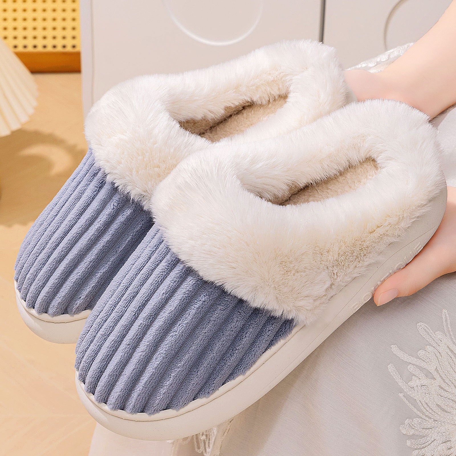 AGATHA | CUSHIONED COMFORT WINTER SLIPPERS Bennet & Stone London