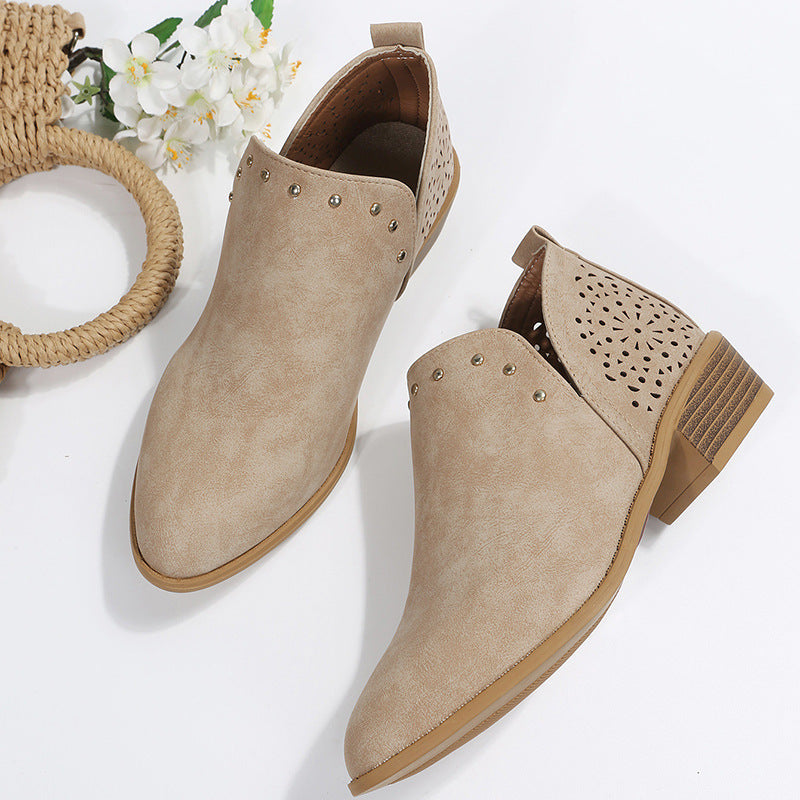  VIOLET | STYLISH EVERYDAY LOW BOOTS Bennet & Stone London