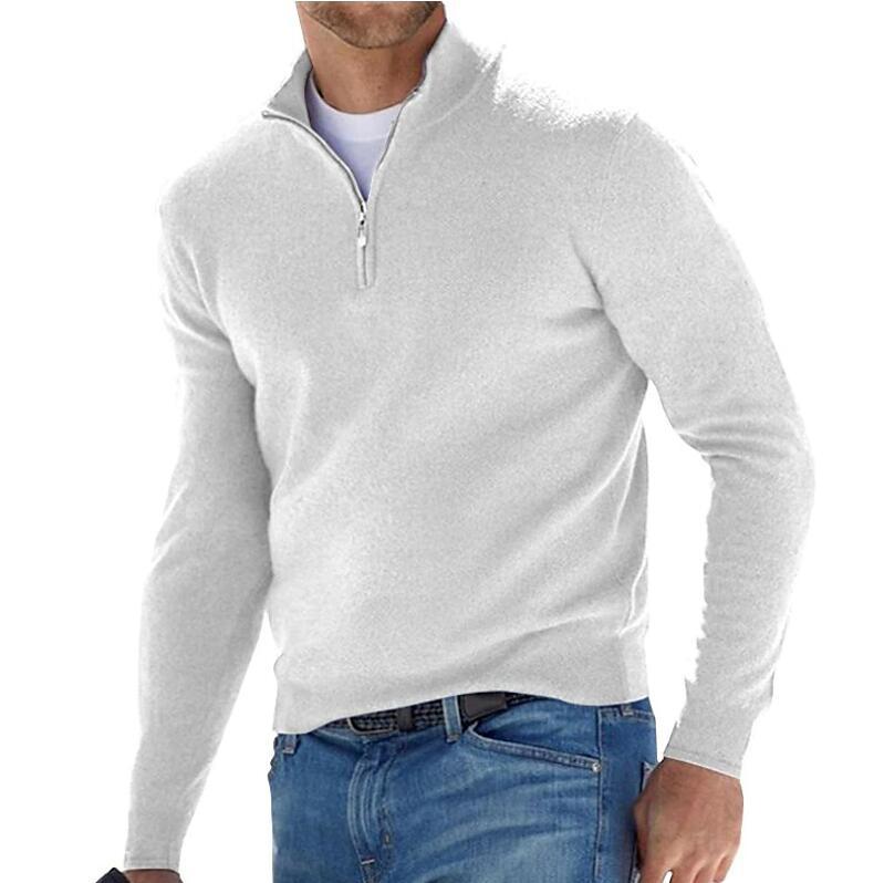 CALLUM | HALF-ZIP WINTER SWEATER Bennet & Stone London