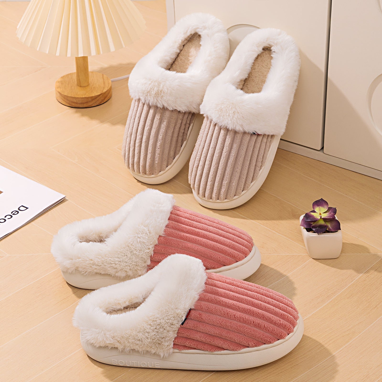AGATHA | CUSHIONED COMFORT WINTER SLIPPERS Bennet & Stone London
