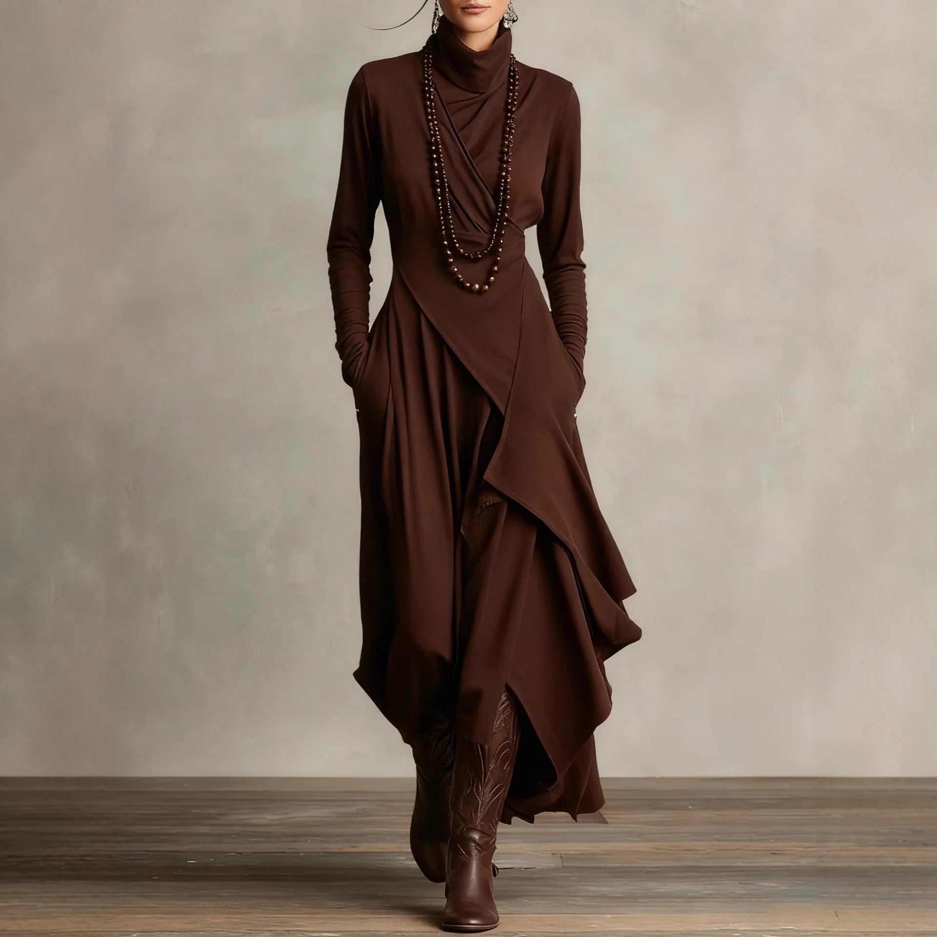LUNORI | NATALIA KNIT MAXI DRESS Bennet & Stone London