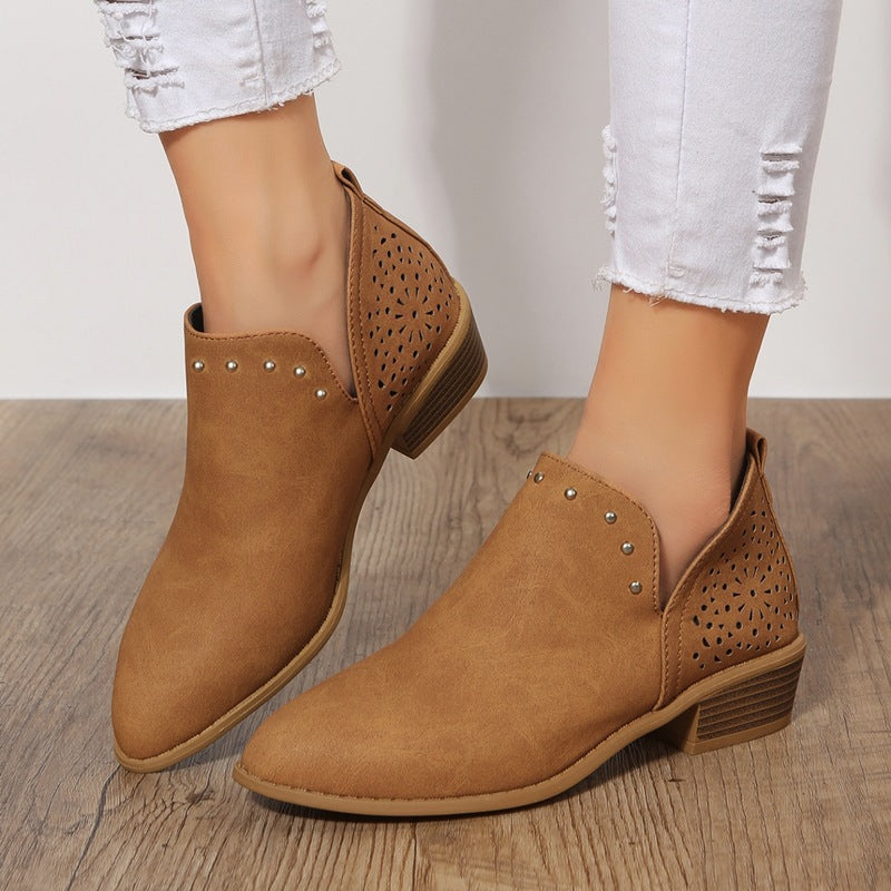  VIOLET | STYLISH EVERYDAY LOW BOOTS Bennet & Stone London
