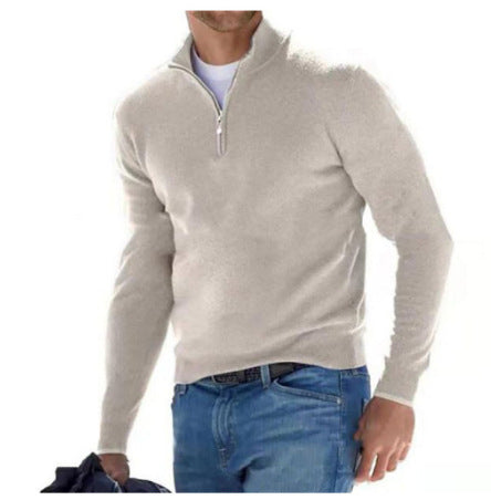 CALLUM | HALF-ZIP WINTER SWEATER Bennet & Stone London