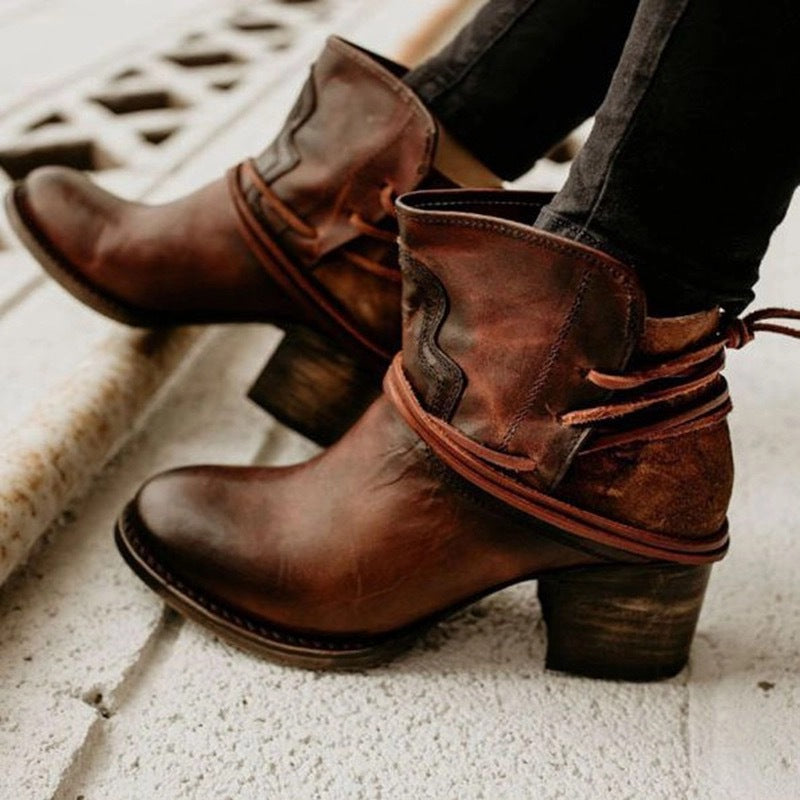  ELLA | STYLISH EVERYDAY LEATHER BOOTS Bennet & Stone London