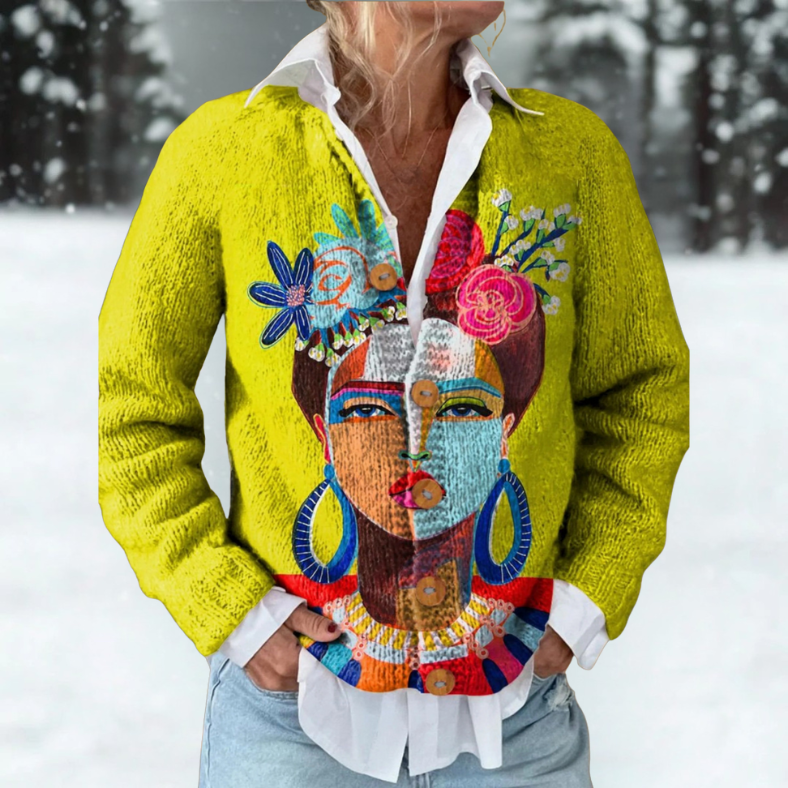 SOPHIE | COZY KNIT WINTER CARDIGAN Bennet & Stone London